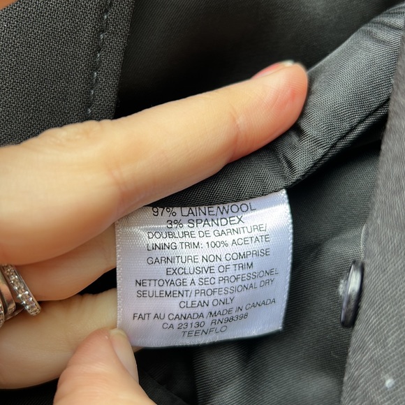 TEENFLO stunning wool trench like blazer - Picture 9 of 10